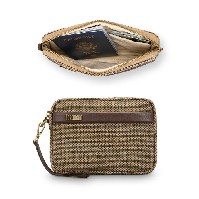 Hartman Tweed Carry all Tote