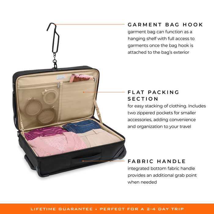 Baseline  Carry-On 2 Wheel Garment Bag
