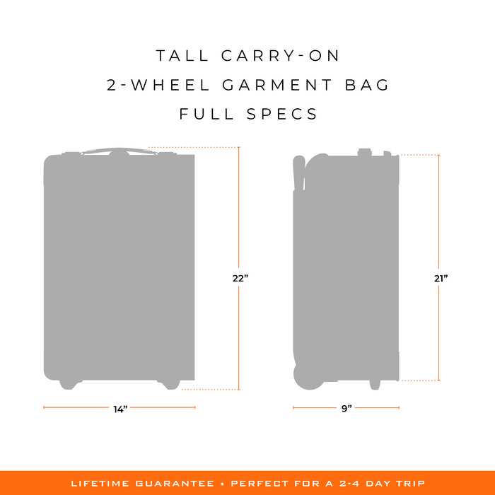 Baseline  Carry-On 2 Wheel Garment Bag