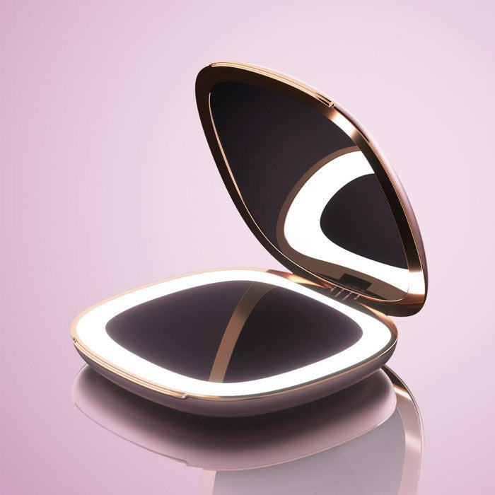 Rechargeable Compact Travel Mirror