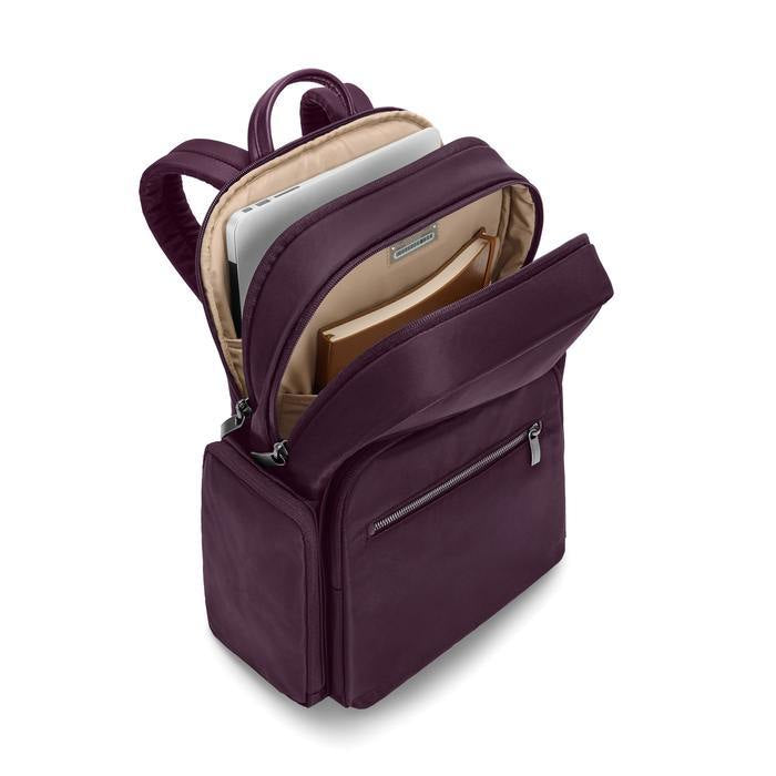 Briggs & Riley Plum is Back Backpack
