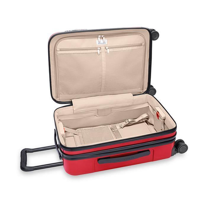 Briggs & Riley Sympatico in Glossy Ruby Carry-on sized