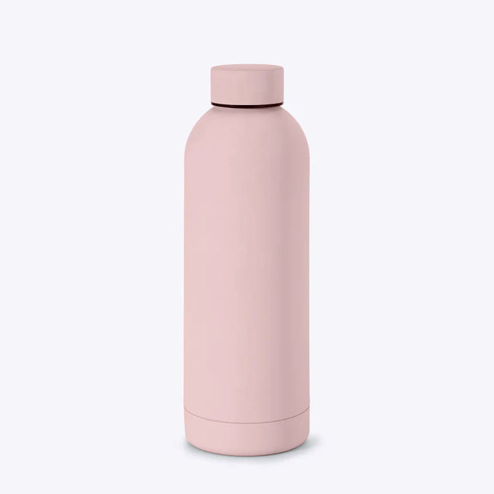 NOBL Travel Stainless Steel Water Bottle in Blush
