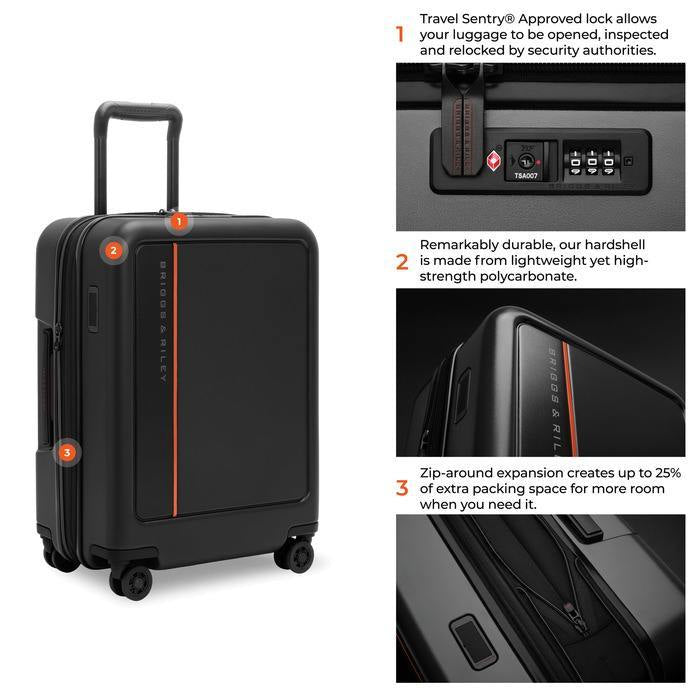 ZDX Global 21“ Hardside Carry-On Expandable Spinner