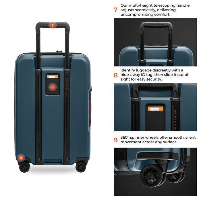 ZDX Essential 22“ Hardside Carry-On Expandable Spinner