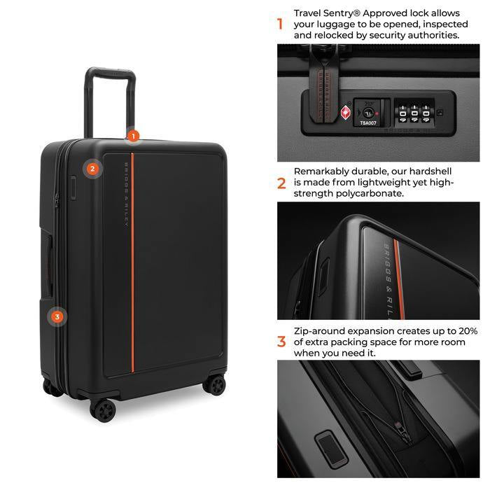 ZDX Extra Large 32“ Hardside Trunk Spinner
